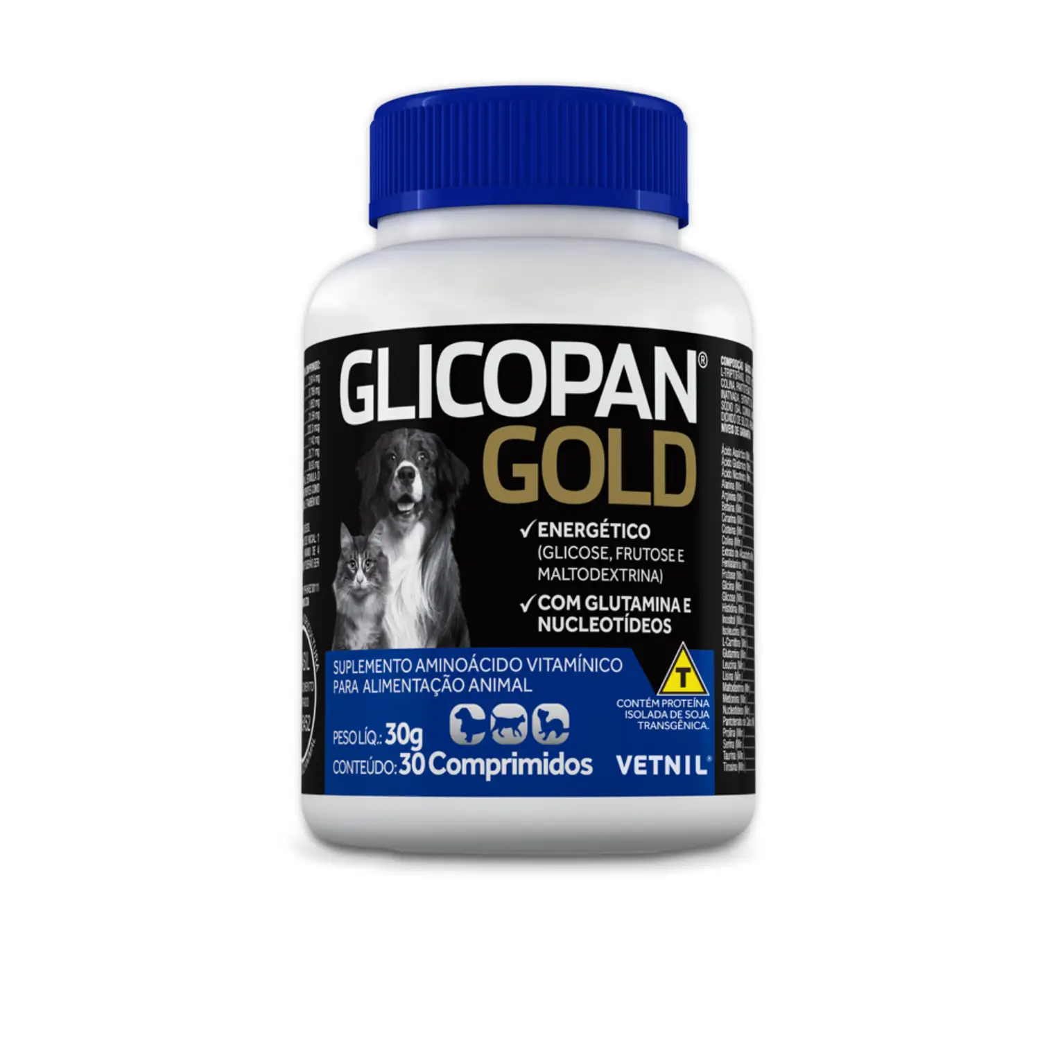 Glicopan Gold Comprimidos Suplemento de Vitaminas Vetnil